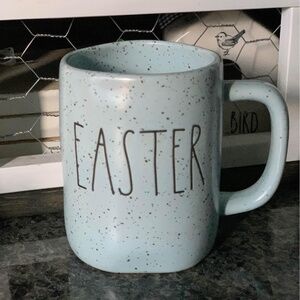 Rae Dunn Blue Speckled Easter Mug